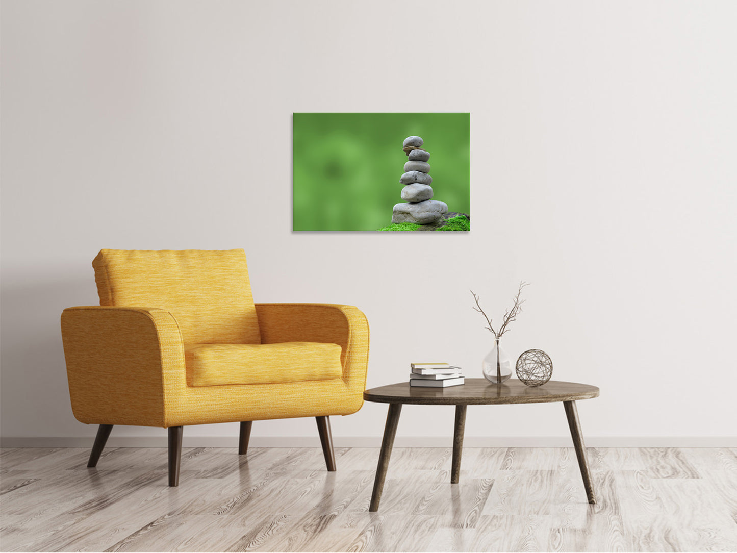 Leinwandbild XL Zen