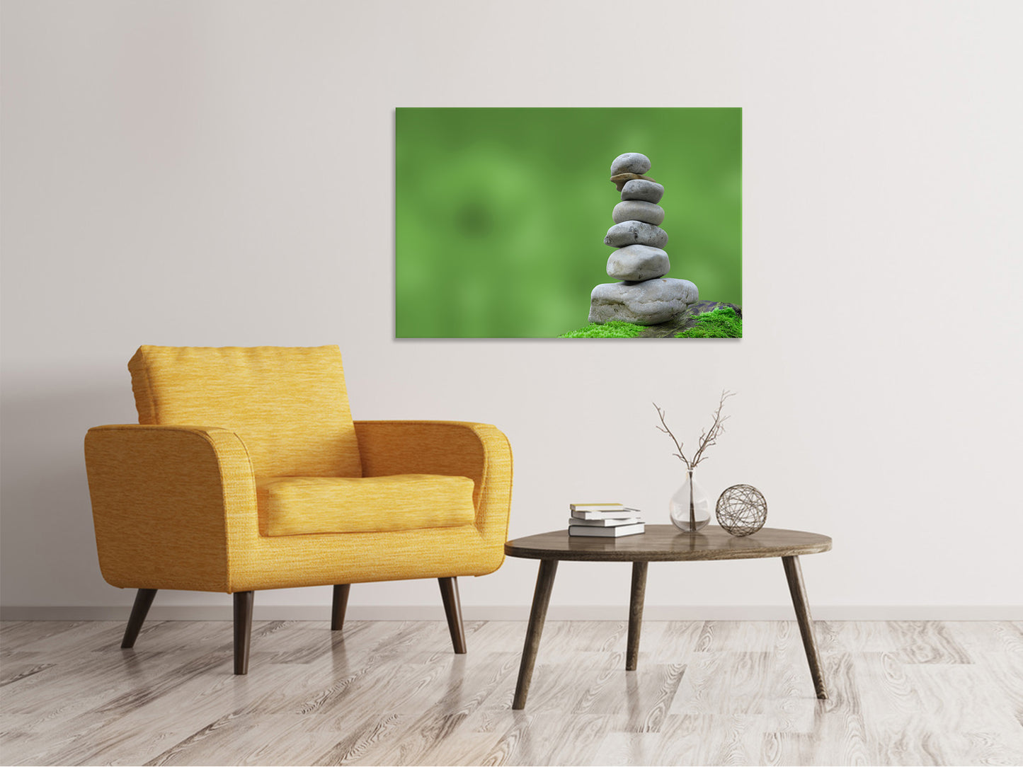 Leinwandbild XL Zen