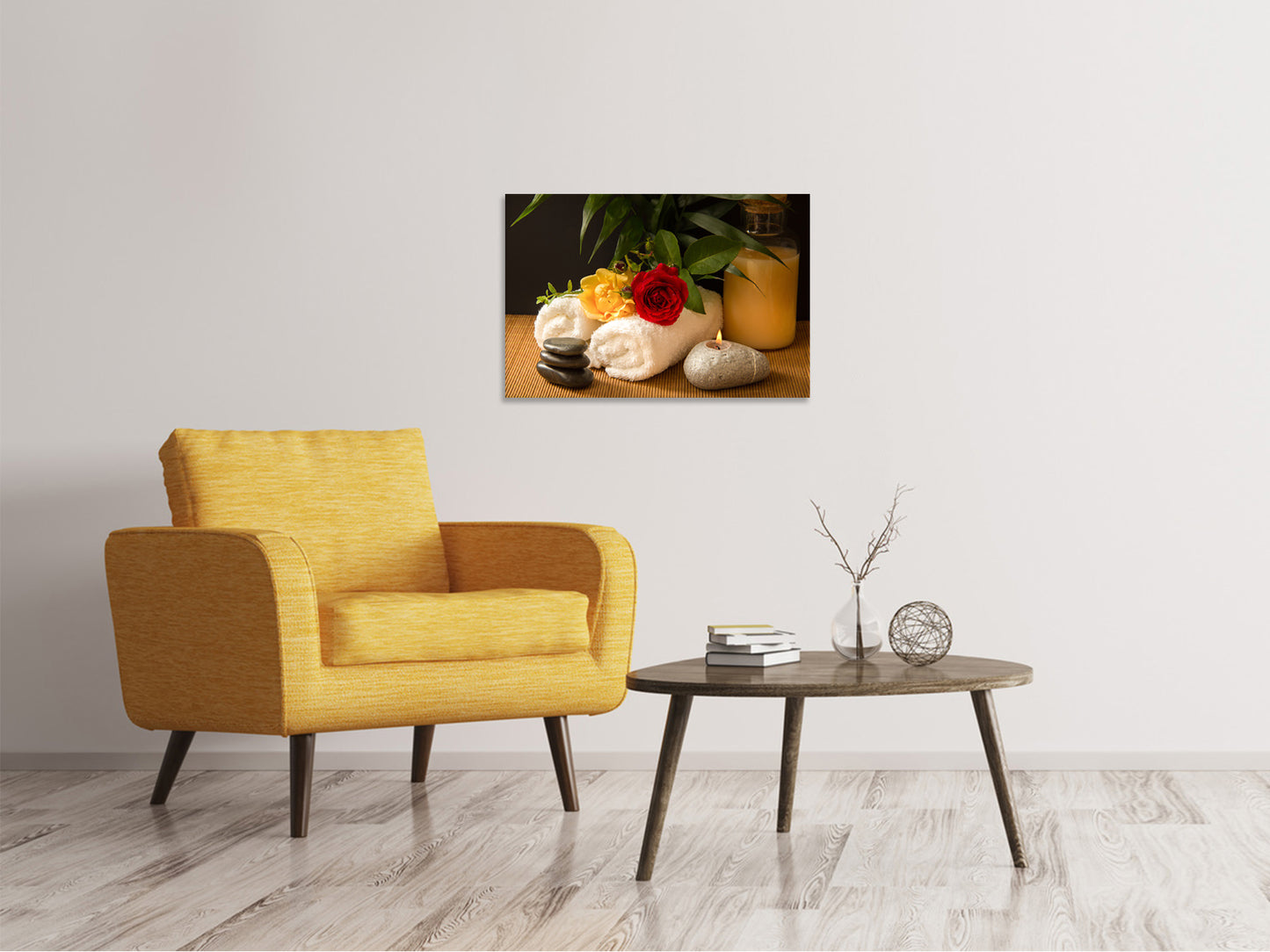 Leinwandbild Jetzt ist Zeit für Wellness
