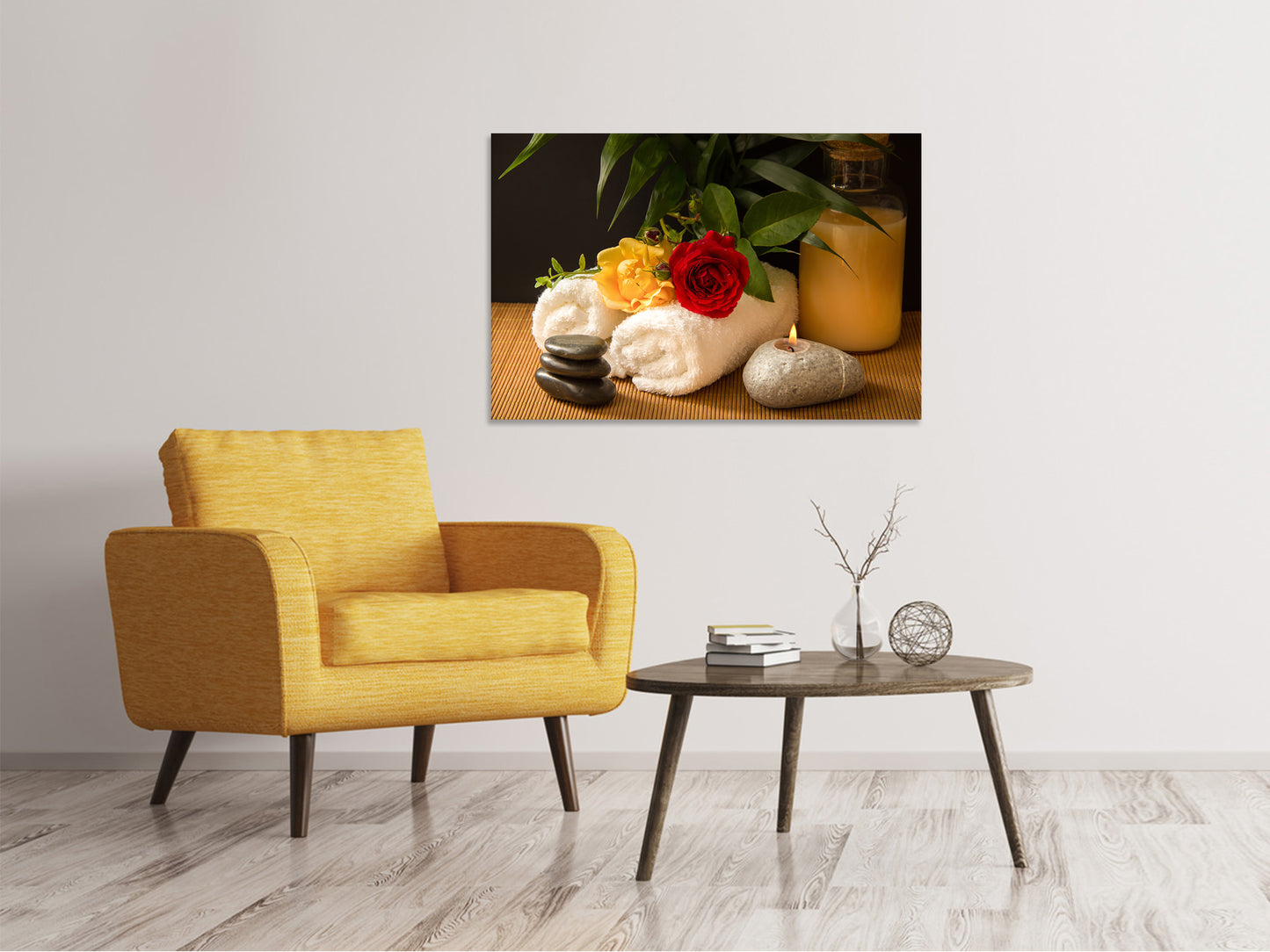 Leinwandbild Jetzt ist Zeit für Wellness
