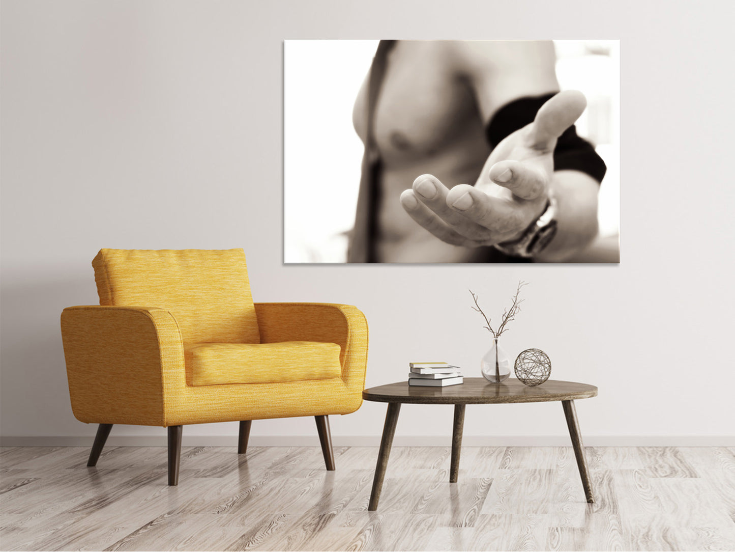 Leinwandbild Komm....