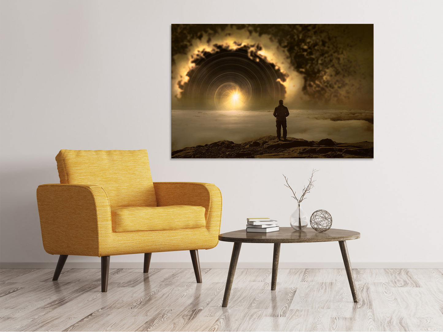 Leinwandbild Mystische Stimmung in der Einsamkeit