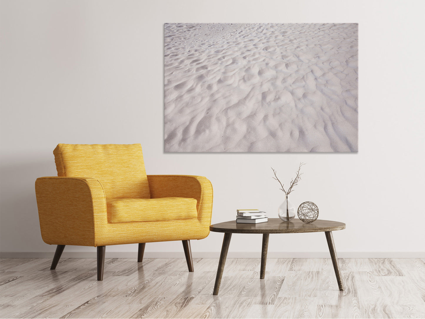 Leinwandbild Sandstrand