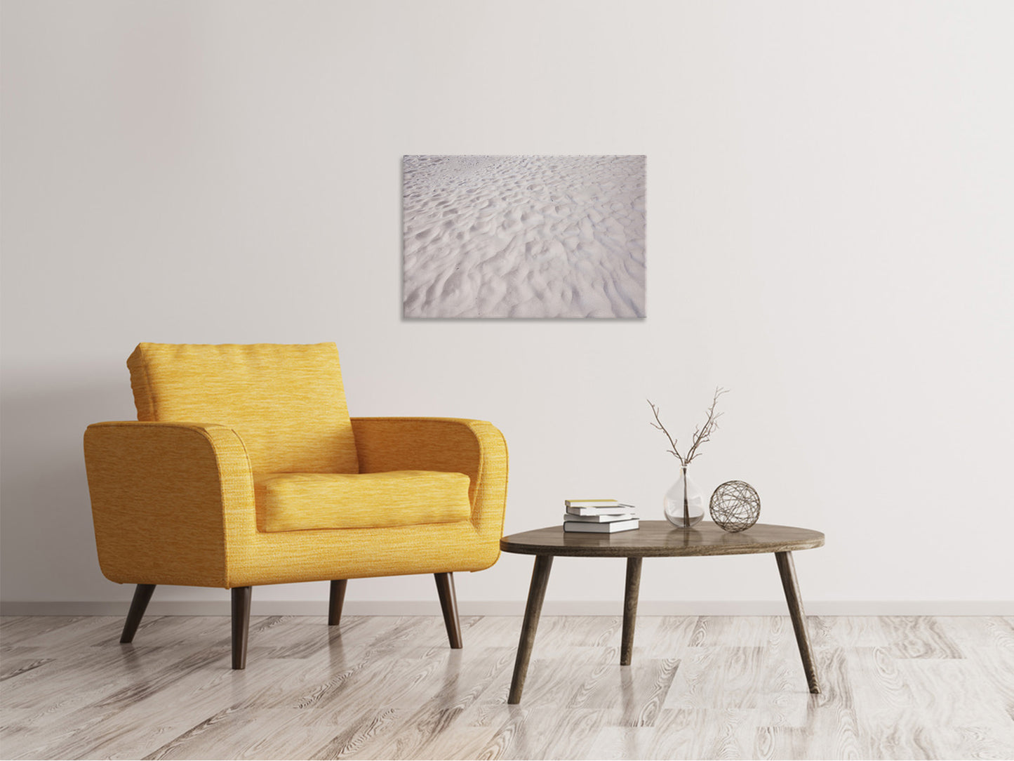 Leinwandbild Sandstrand