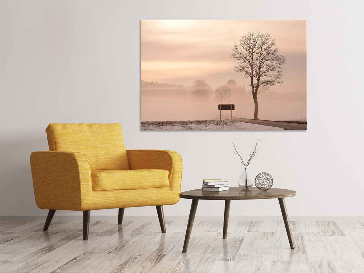 Leinwandbild Mystische Stimmung in der Natur