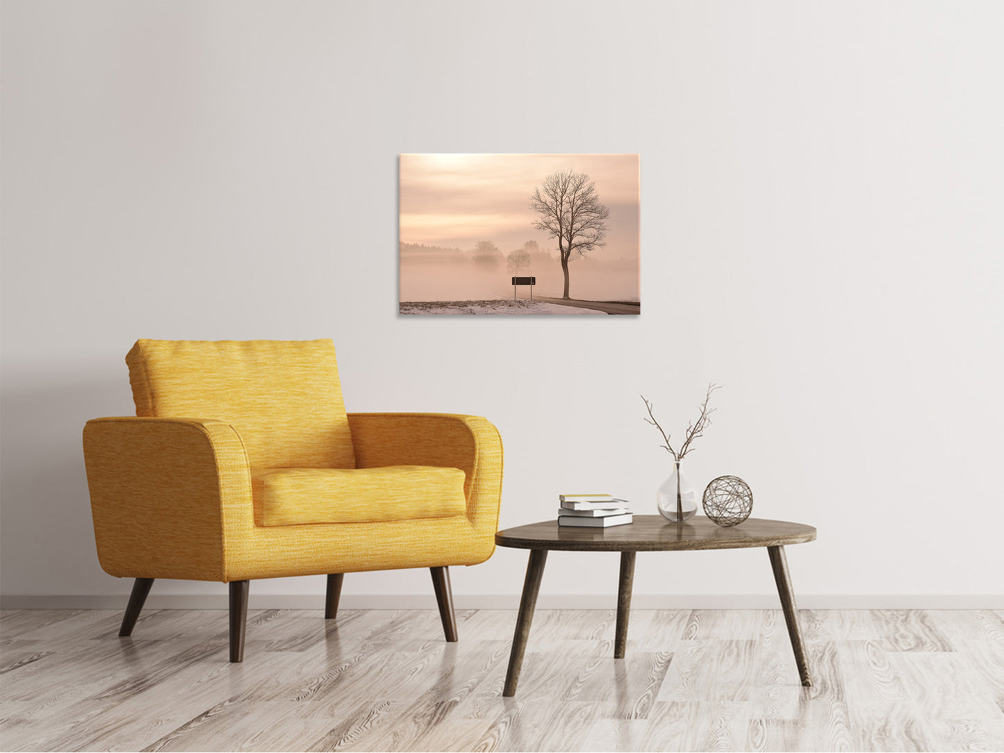 Leinwandbild Mystische Stimmung in der Natur