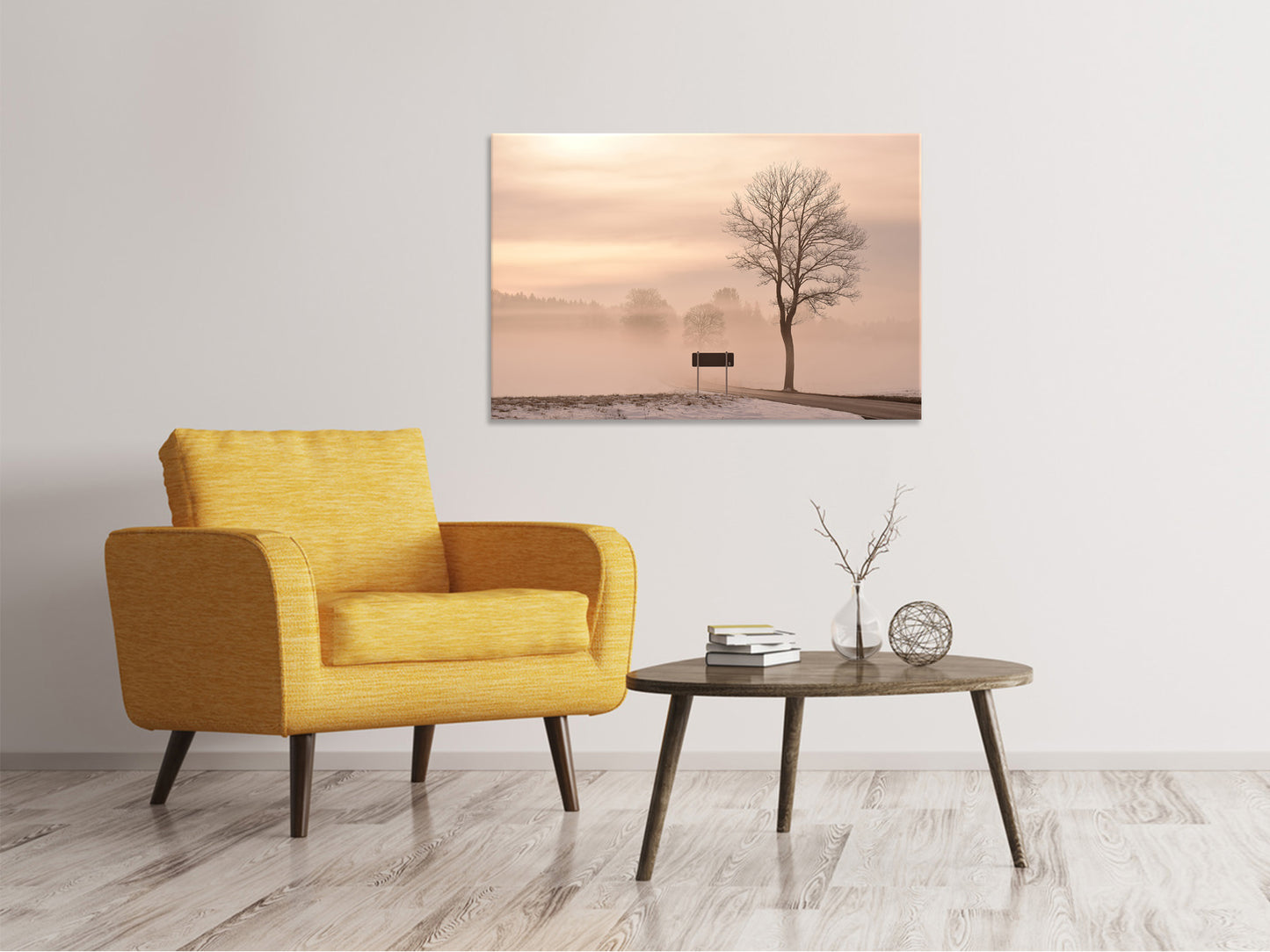 Leinwandbild Mystische Stimmung in der Natur