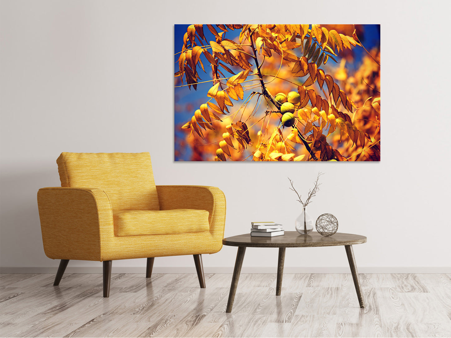 Leinwandbild Der Nussbaum XL