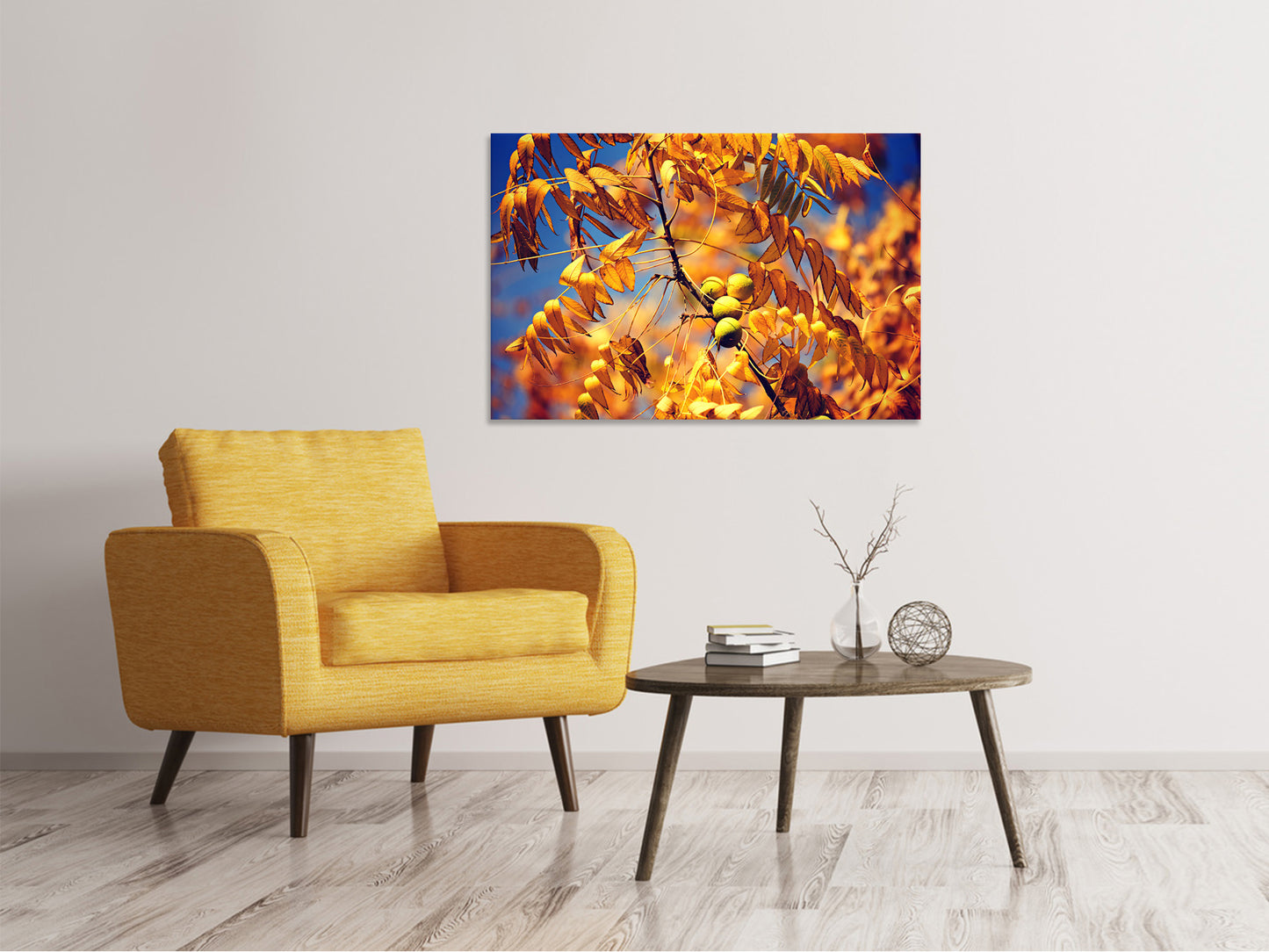 Leinwandbild Der Nussbaum XL