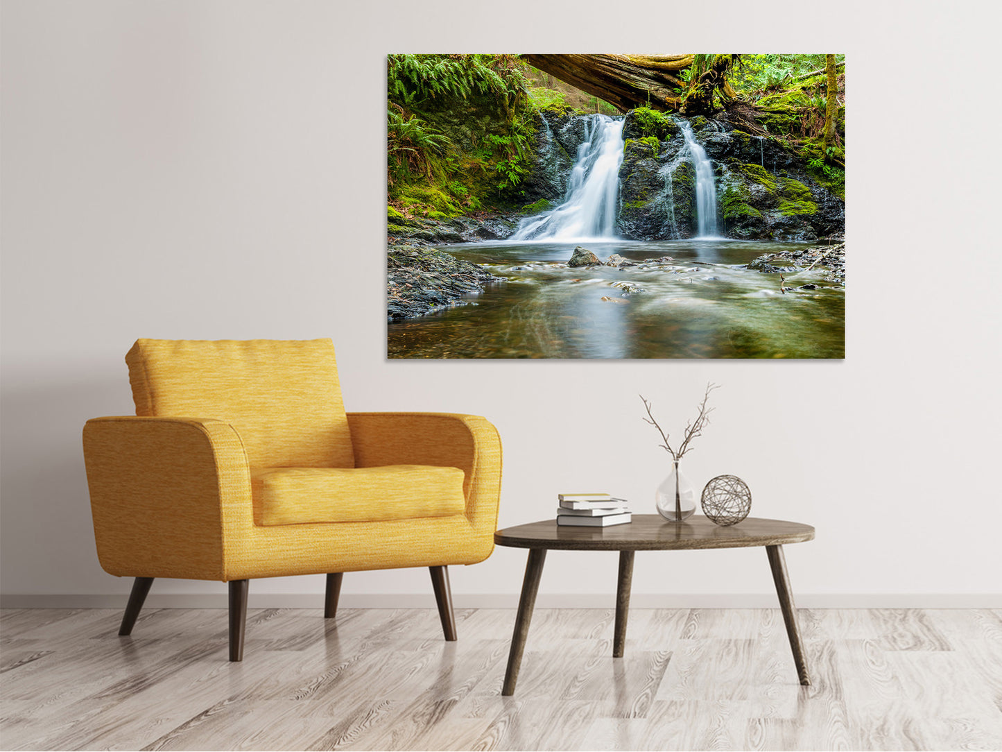Leinwandbild Die Wege des Wassers