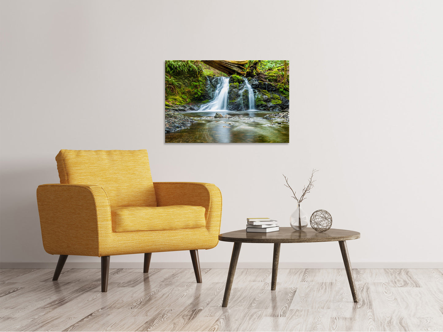 Leinwandbild Die Wege des Wassers