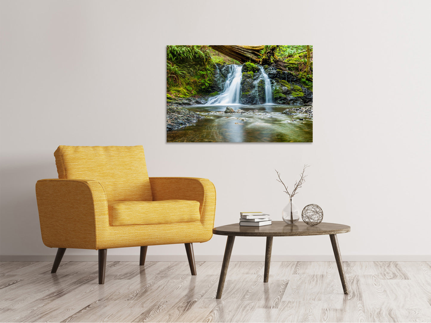 Leinwandbild Die Wege des Wassers
