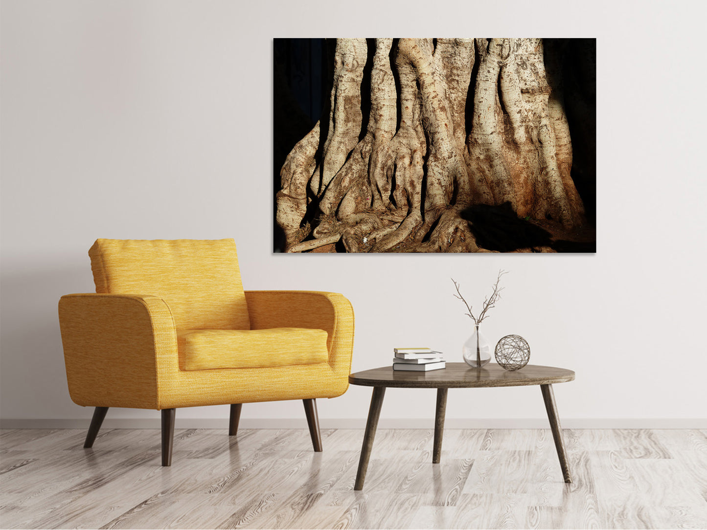 Leinwandbild Baum Close Up