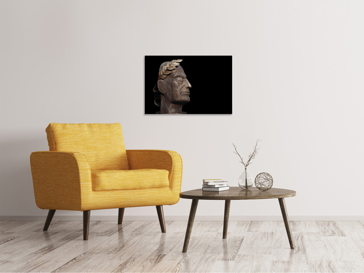 Leinwandbild Antike Skulptur
