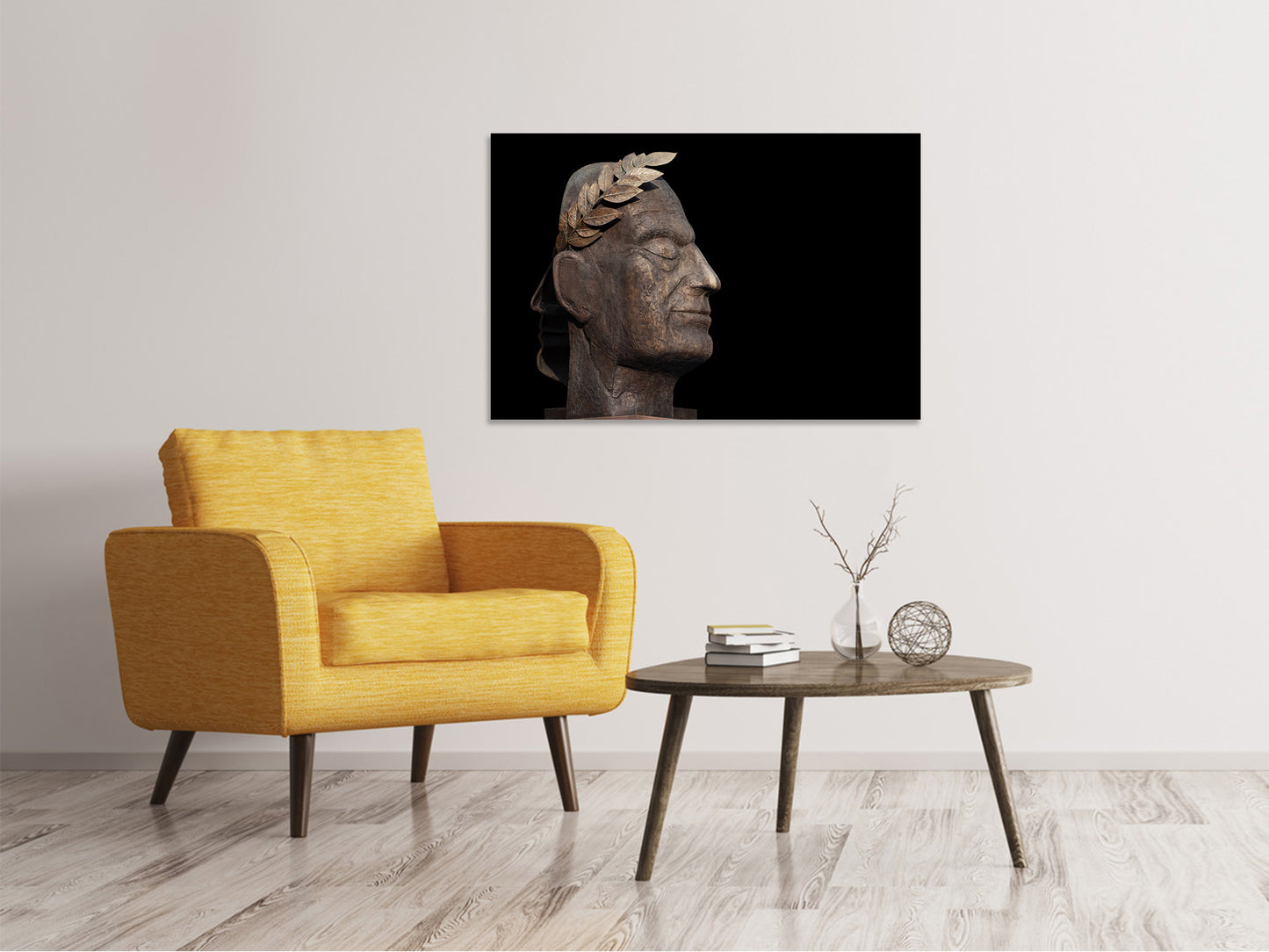Leinwandbild Antike Skulptur