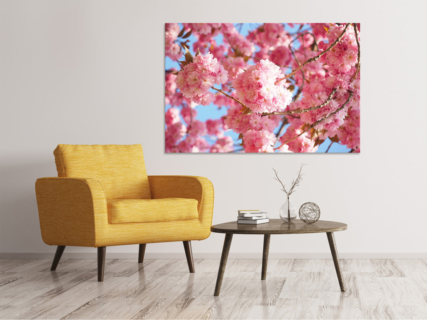 Leinwandbild Wunderschöne Kirschblüten