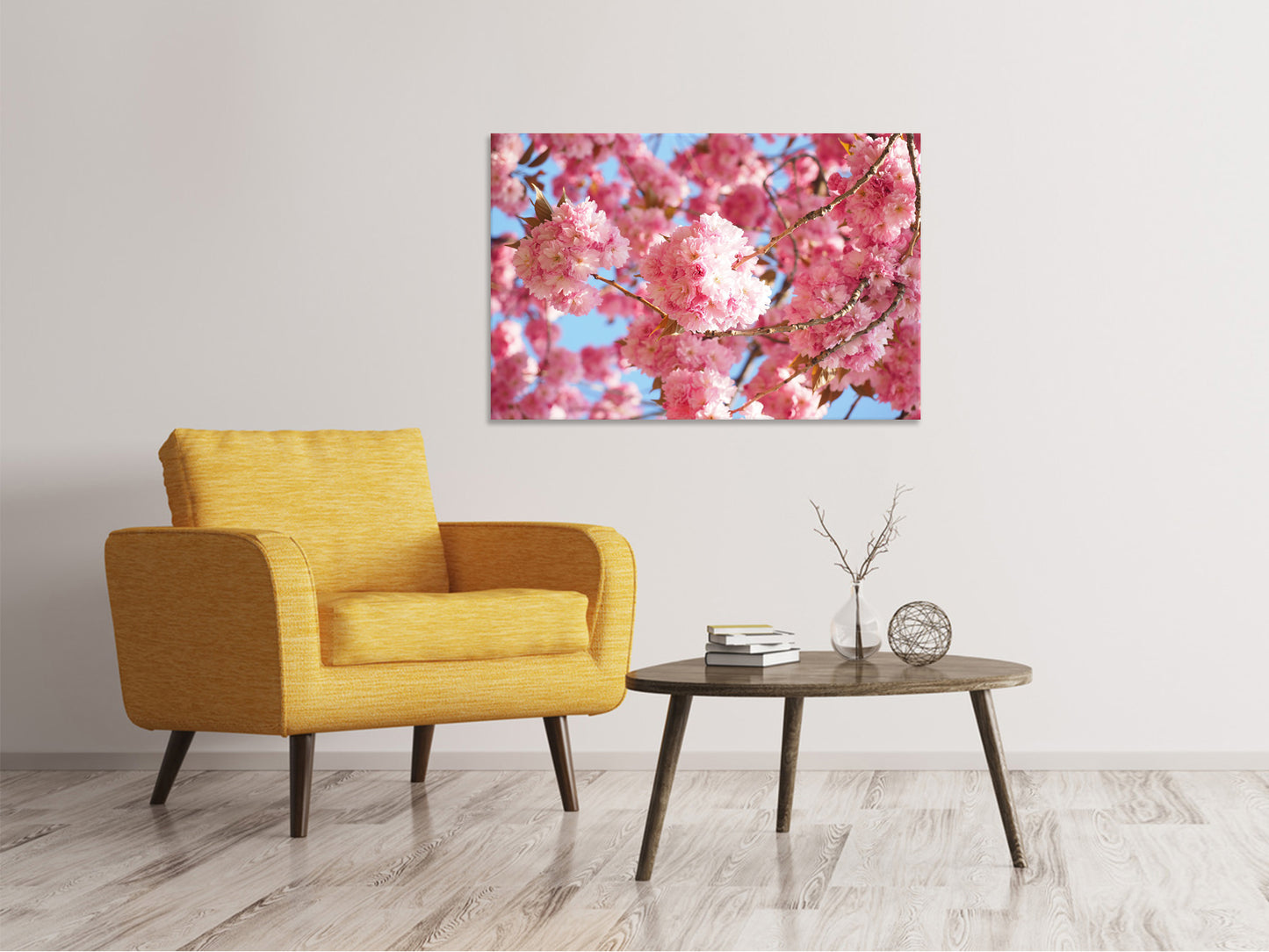 Leinwandbild Wunderschöne Kirschblüten