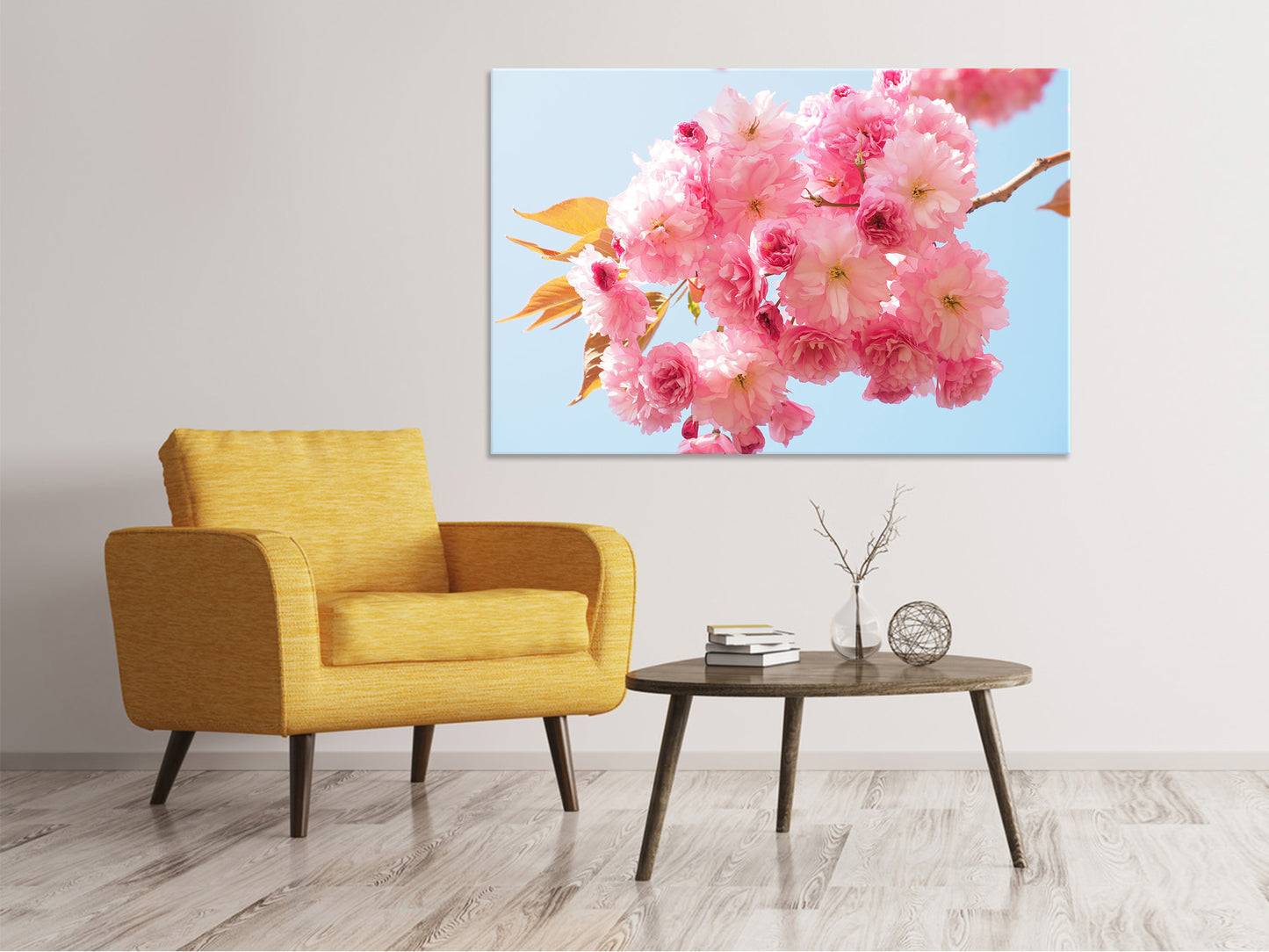 Leinwandbild Die Kirschblüten