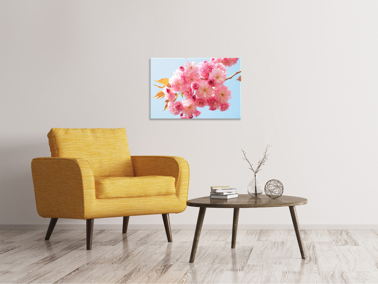 Leinwandbild Die Kirschblüten