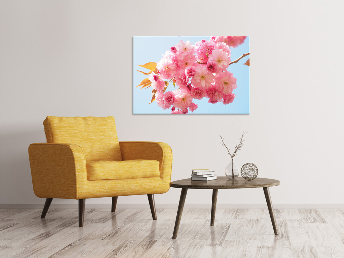 Leinwandbild Die Kirschblüten
