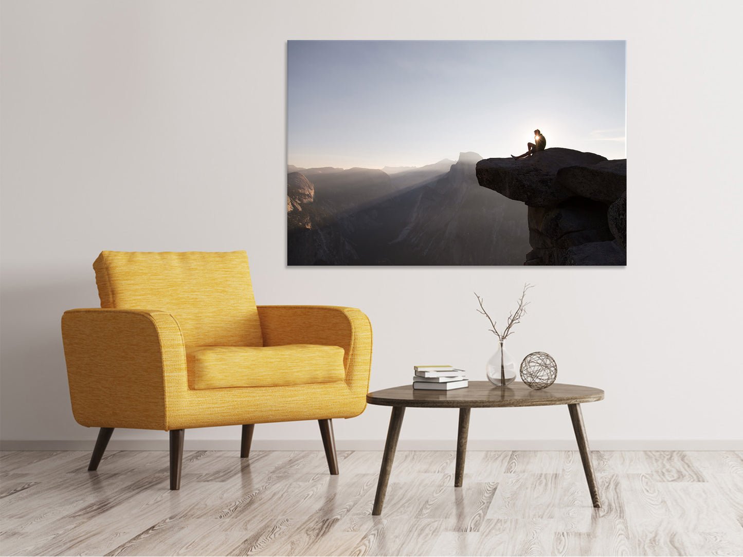 Leinwandbild Inspiration Berge