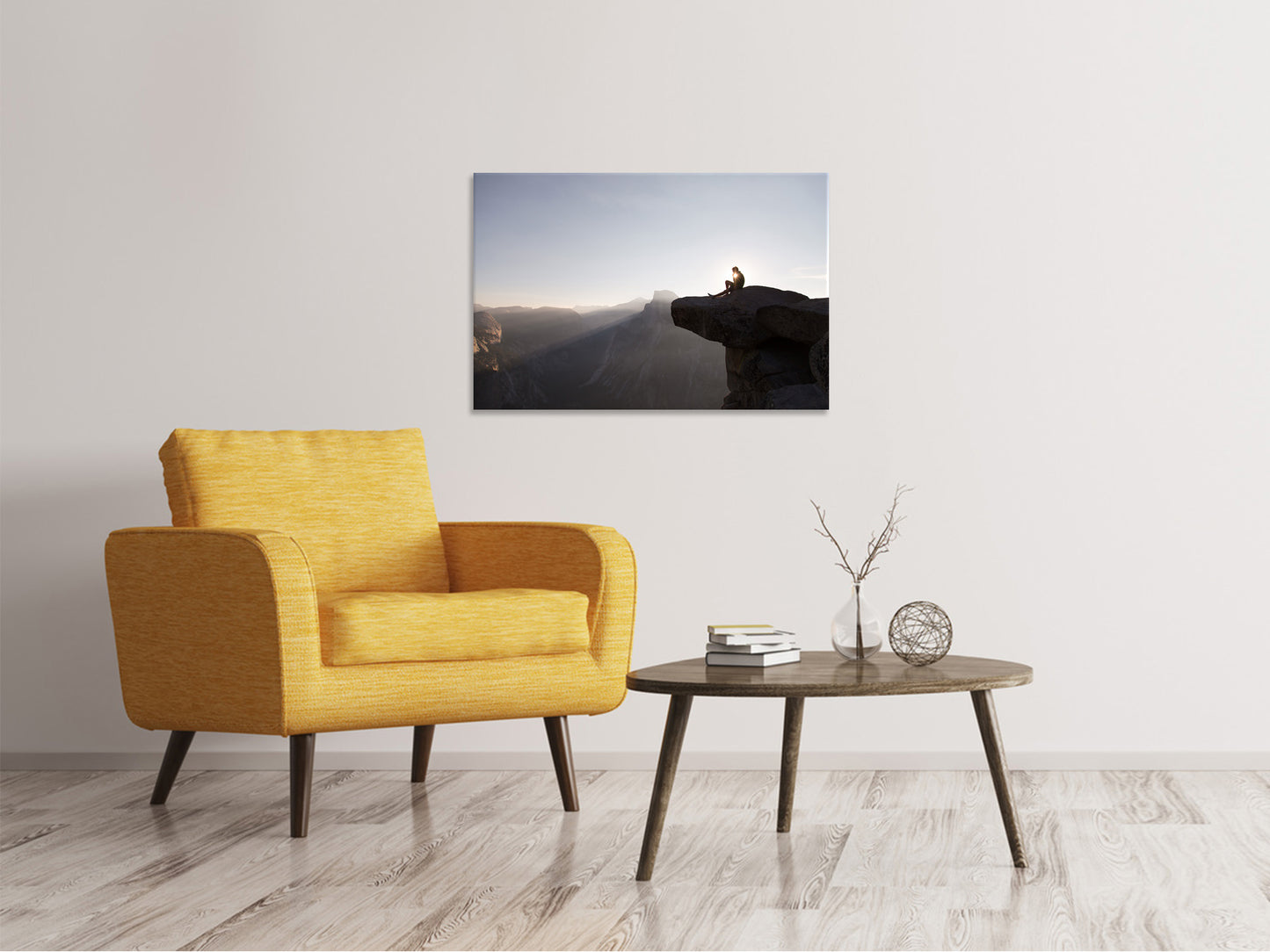 Leinwandbild Inspiration Berge