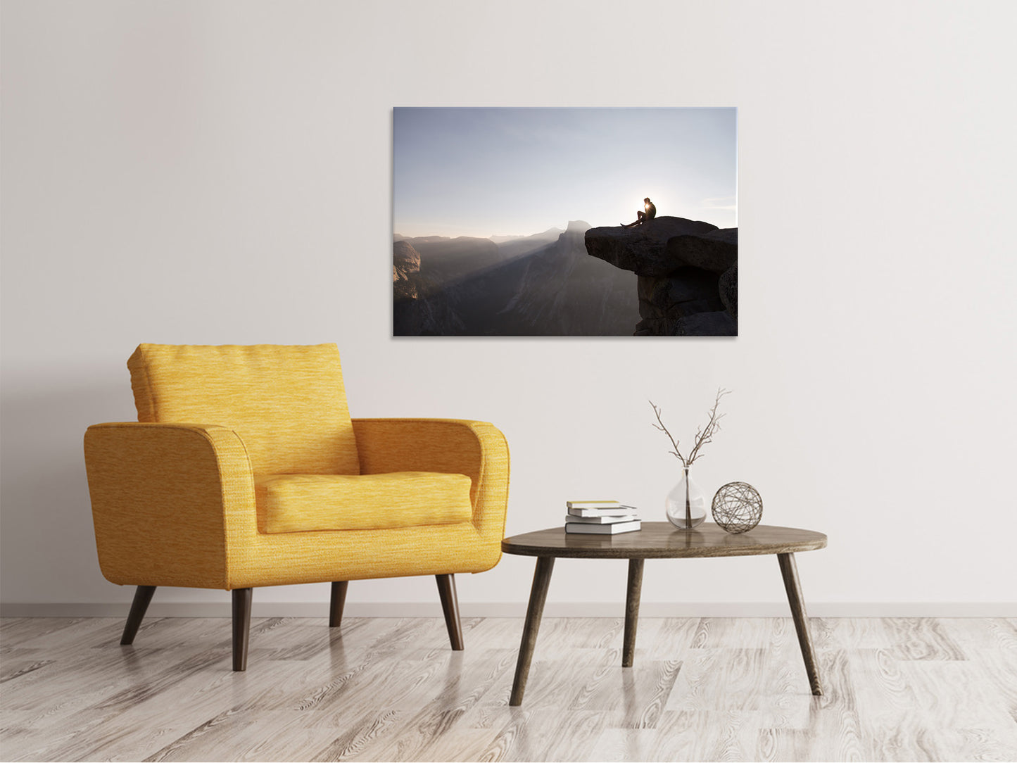 Leinwandbild Inspiration Berge