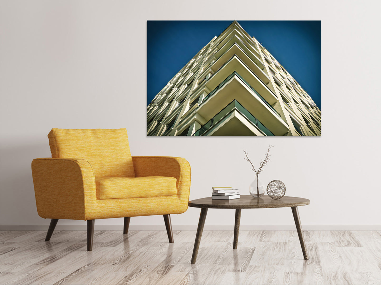 Leinwandbild Balkone