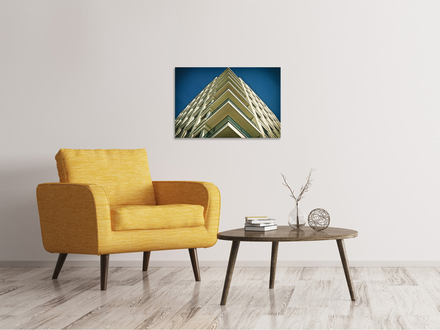 Leinwandbild Balkone