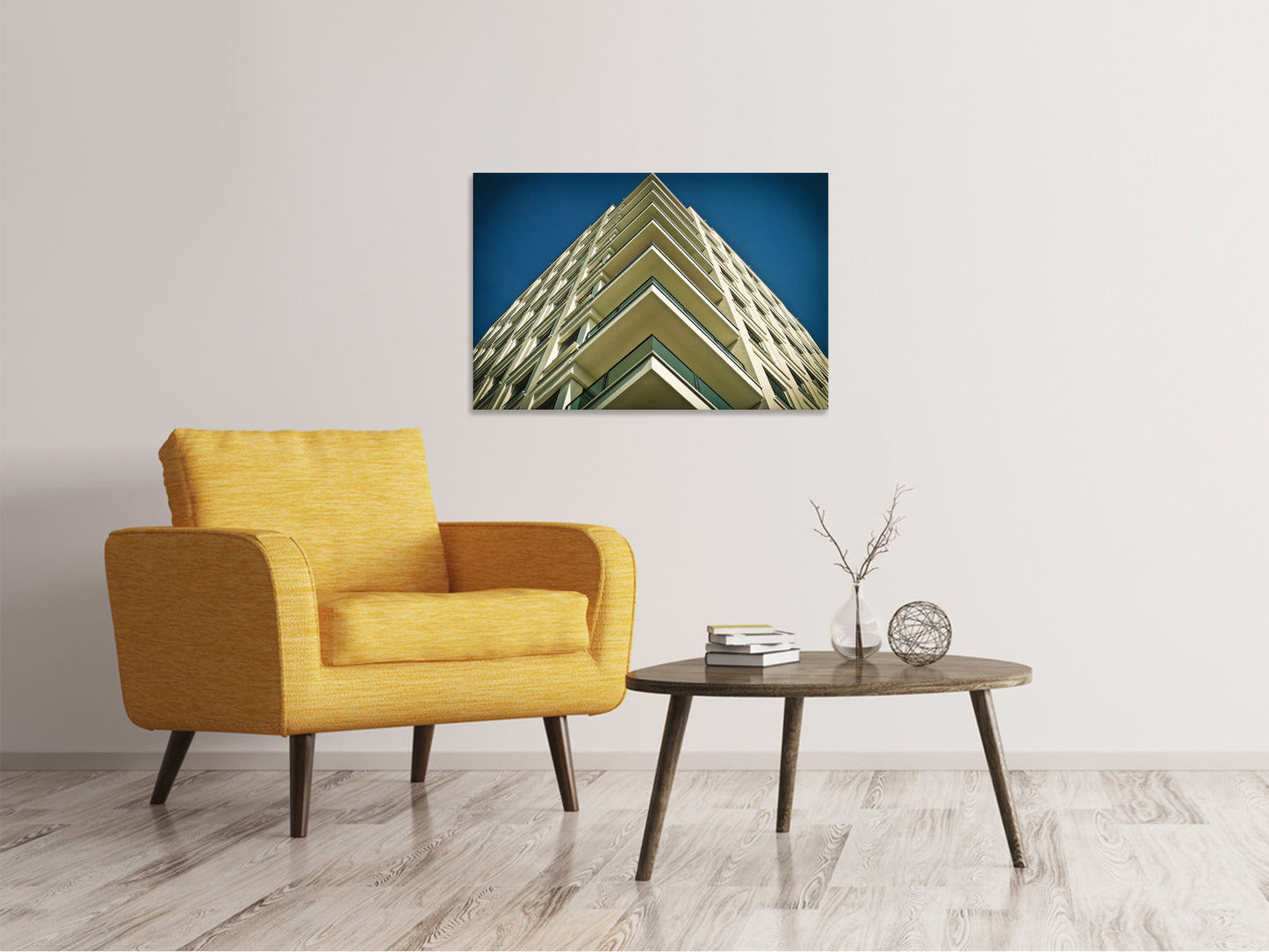 Leinwandbild Balkone