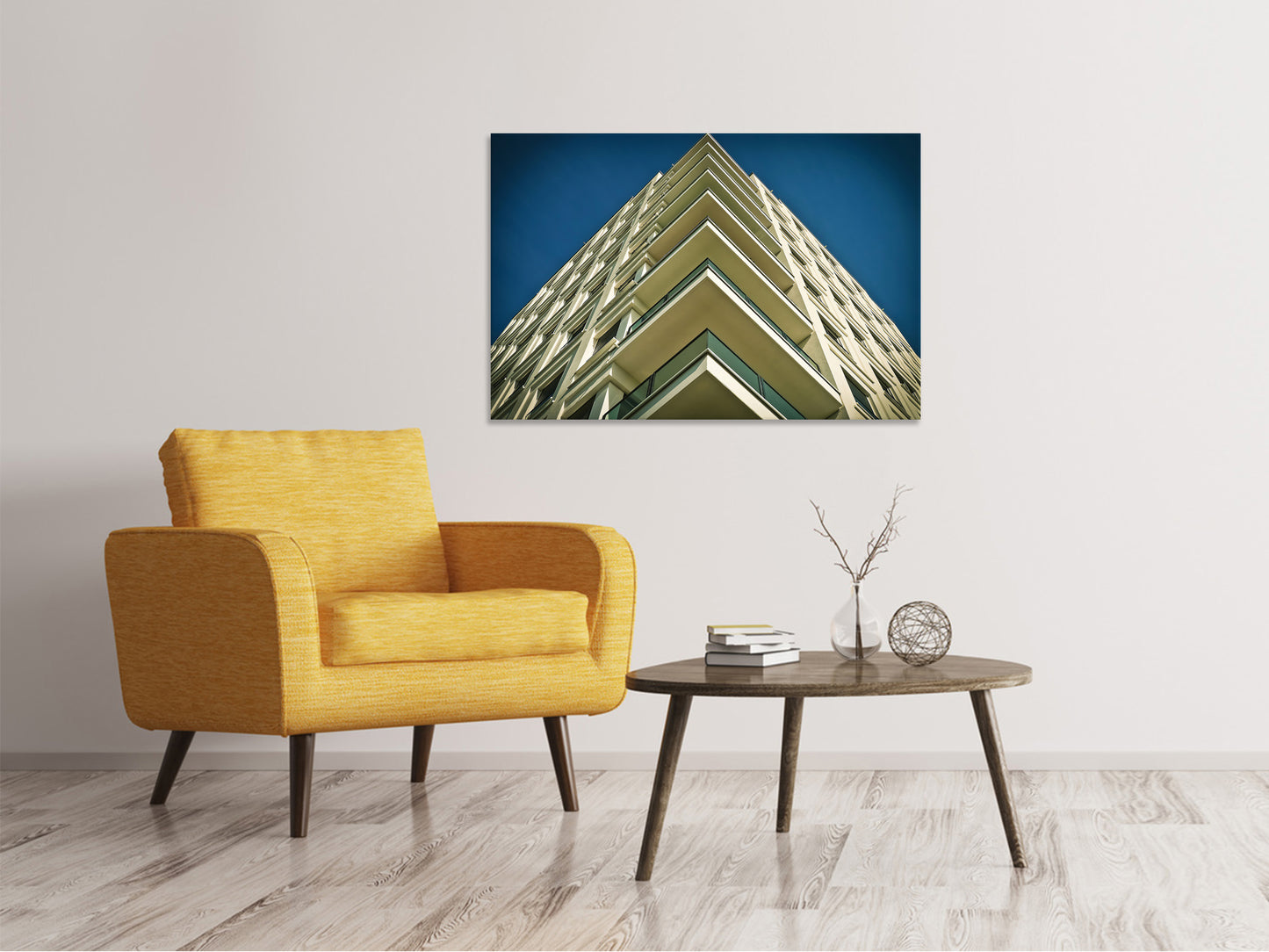 Leinwandbild Balkone