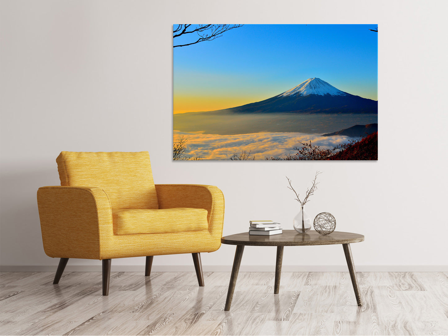 Leinwandbild Imposanter Fujisan