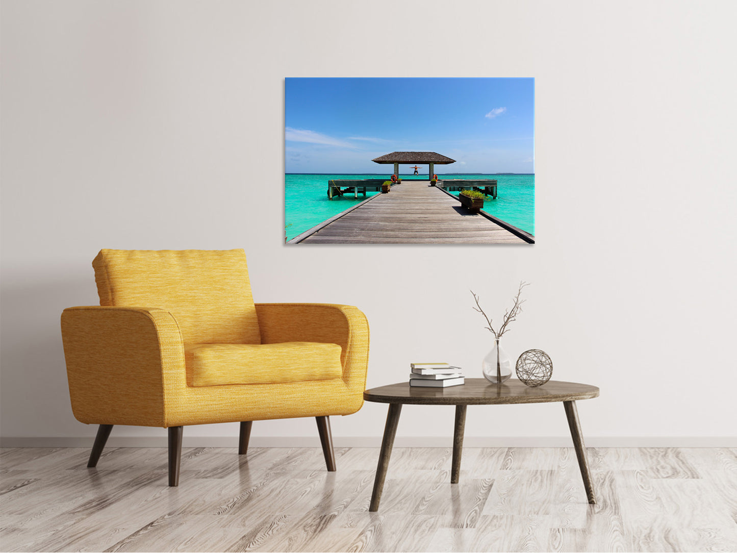 Leinwandbild Die Freiheit am Meer