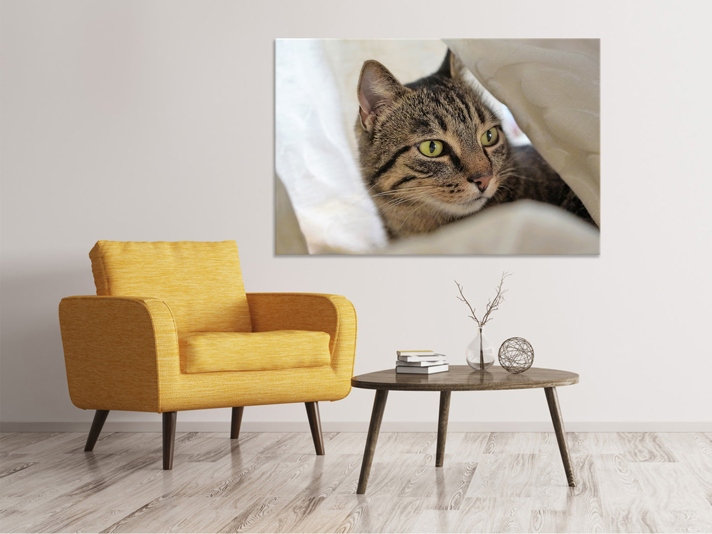 Leinwandbild Lieblings Katze