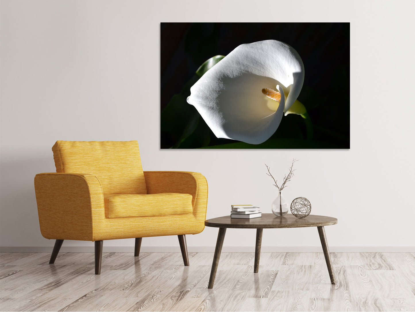 Leinwandbild Wundervolle Calla