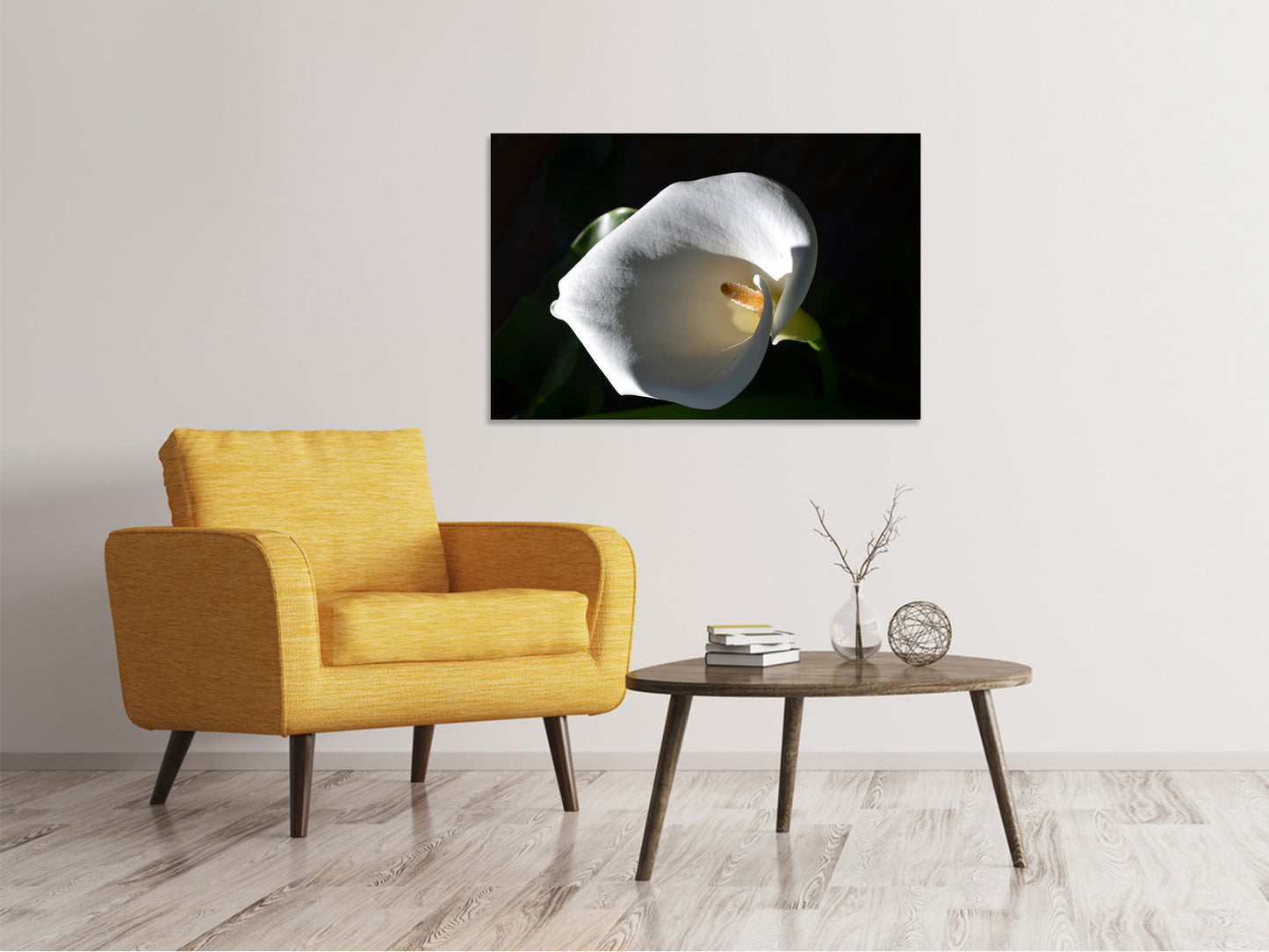 Leinwandbild Wundervolle Calla