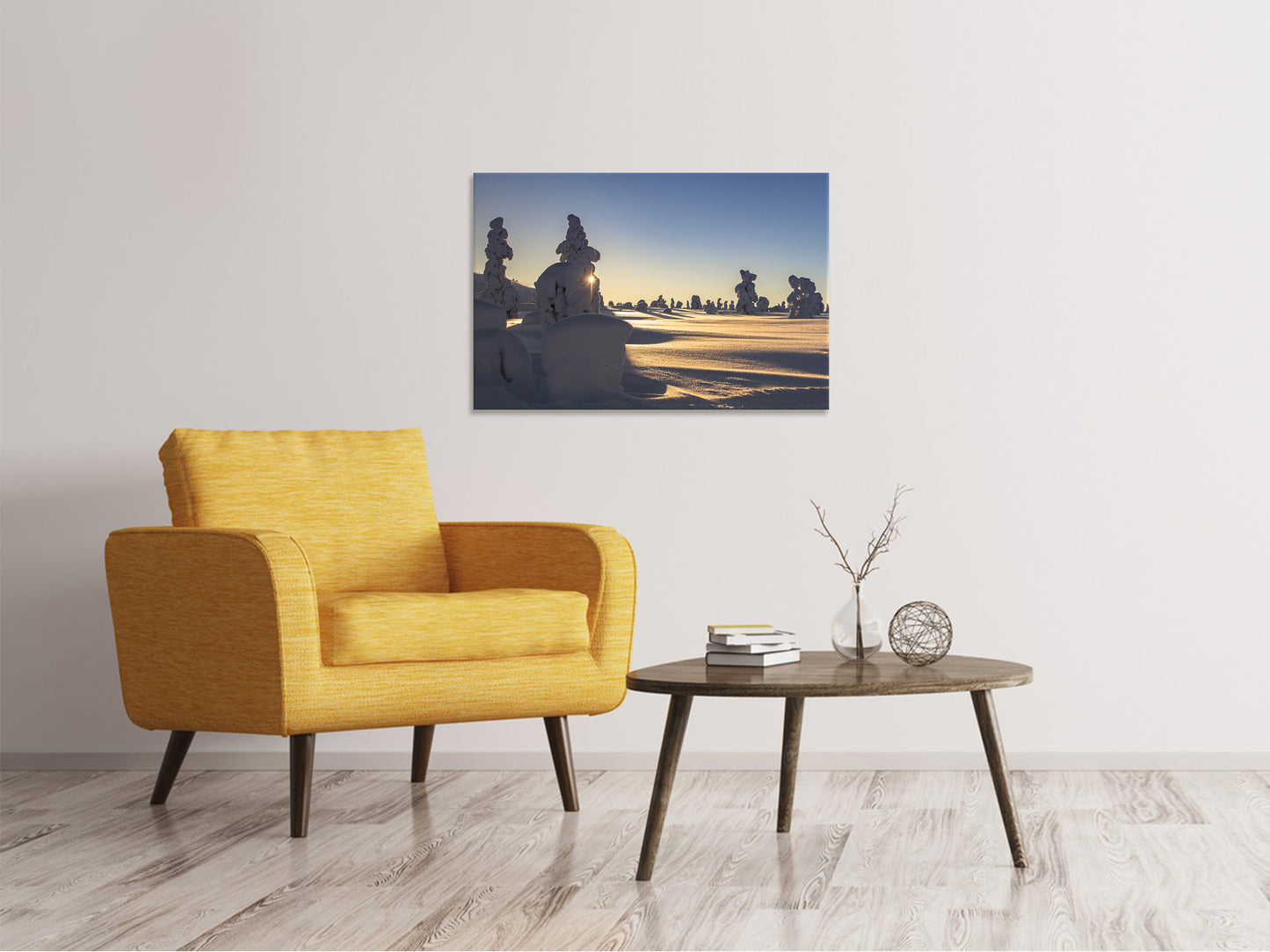 Leinwandbild In Lappland