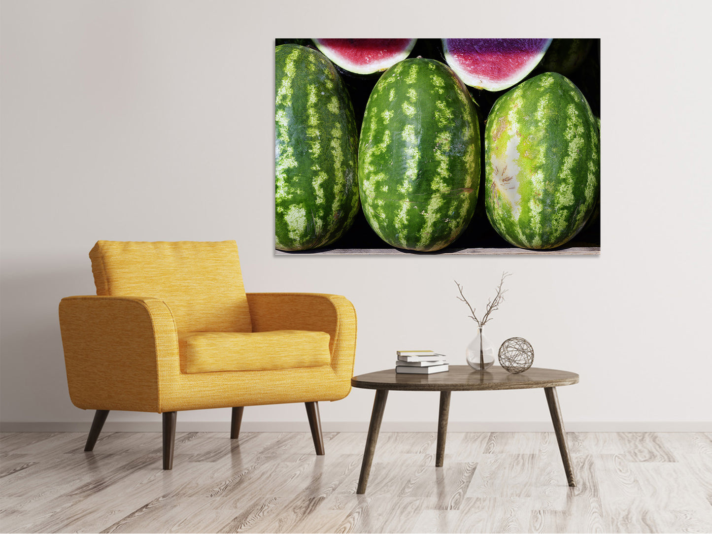 Leinwandbild Wassermelonen
