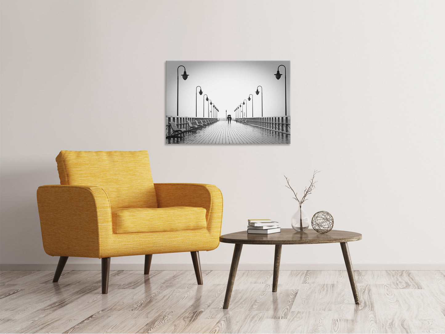 Leinwandbild Zweisamkeit am Meer
