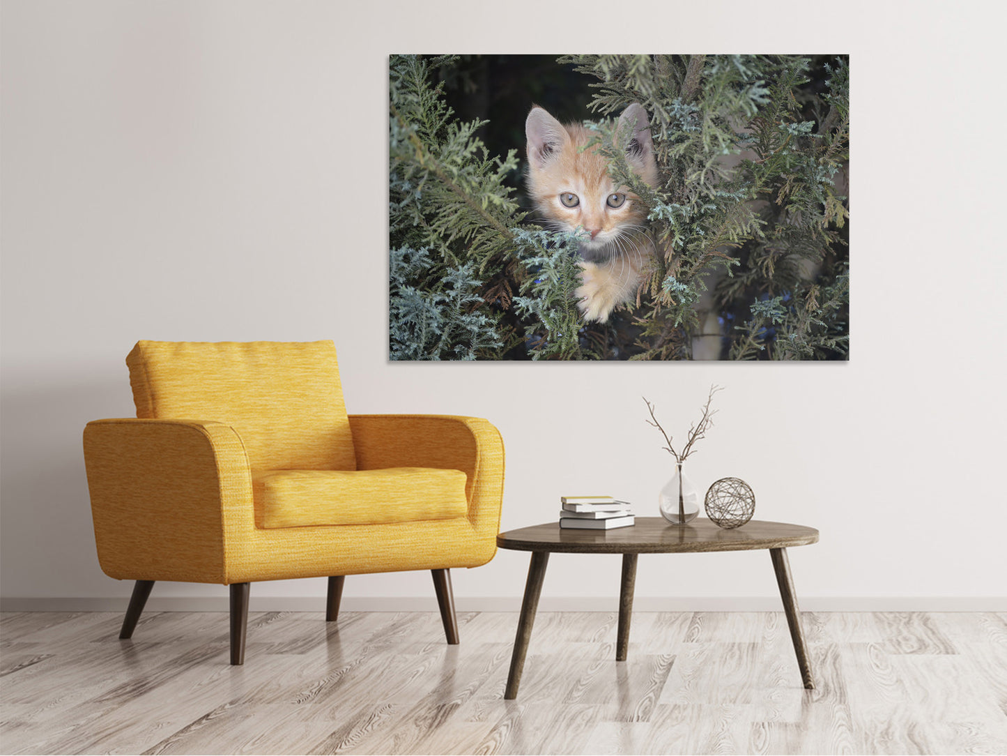 Leinwandbild Tiger Kitten