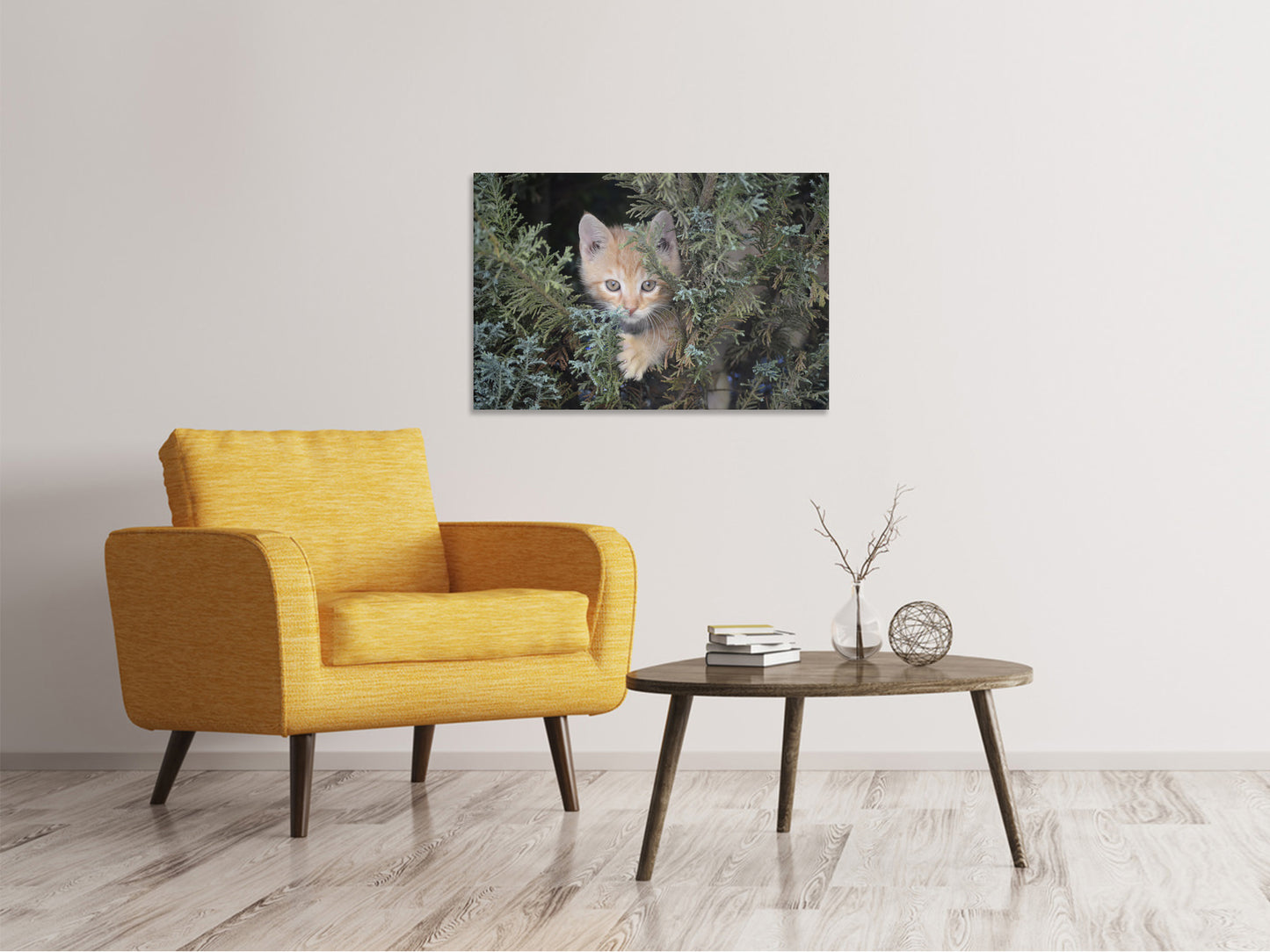 Leinwandbild Tiger Kitten