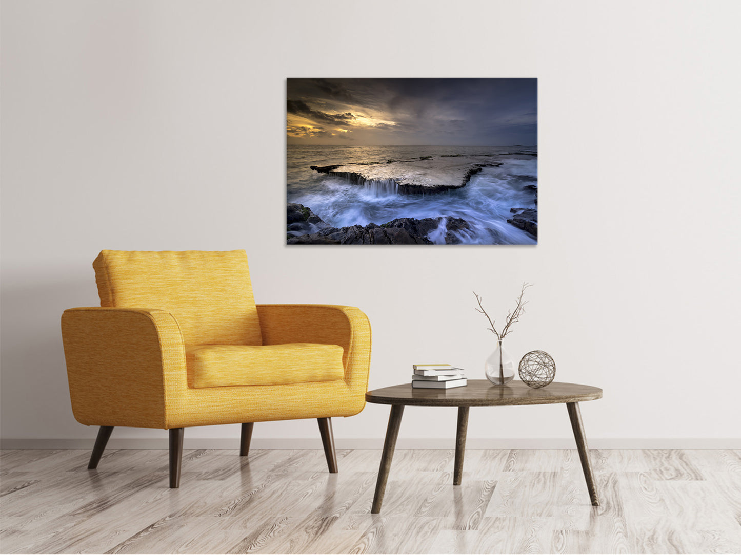 Leinwandbild Die Mythologie des Meer