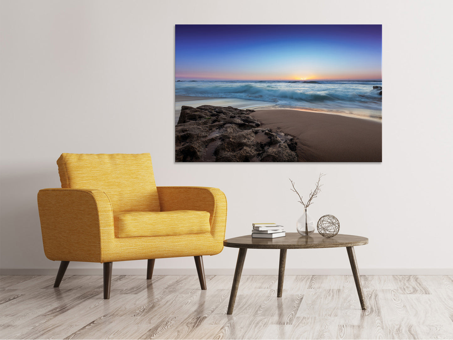 Leinwandbild Wilder Ozean