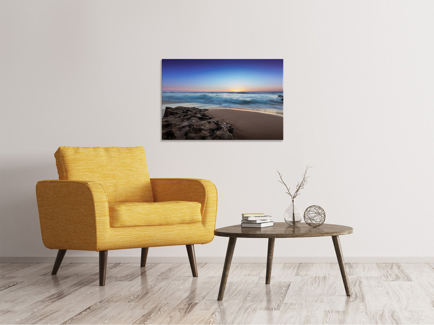 Leinwandbild Wilder Ozean