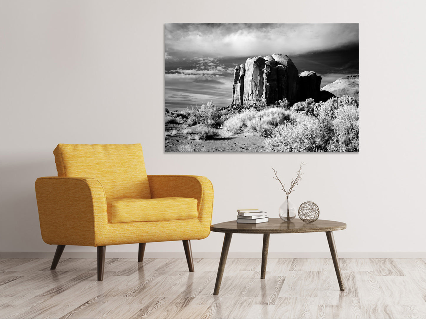 Leinwandbild Die Inspiration der Berge