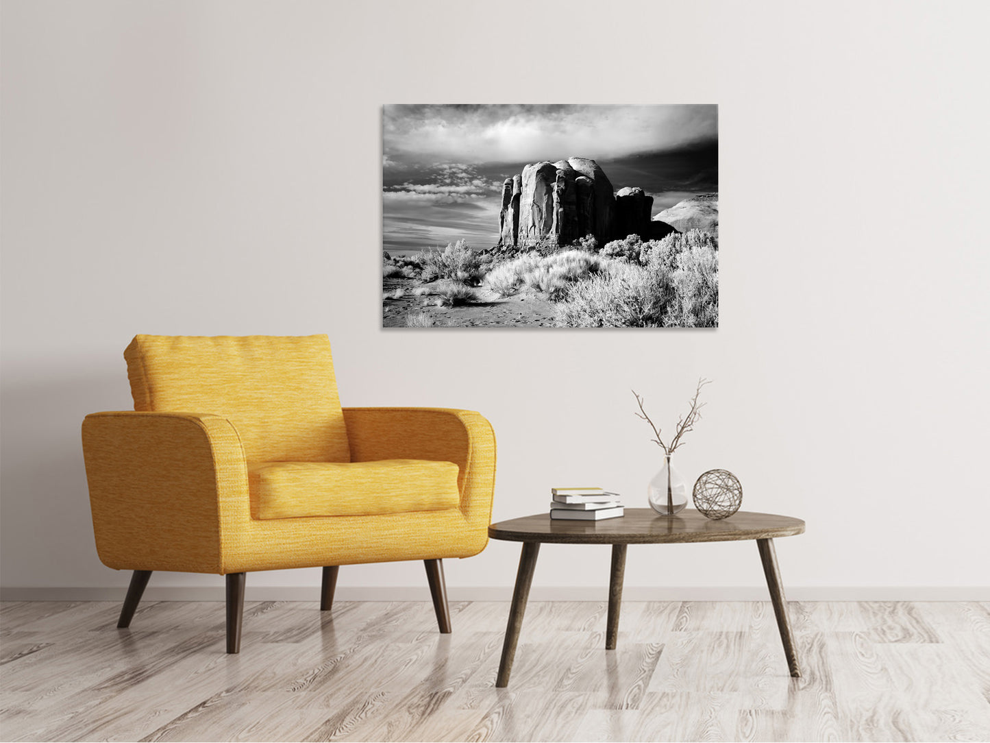 Leinwandbild Die Inspiration der Berge