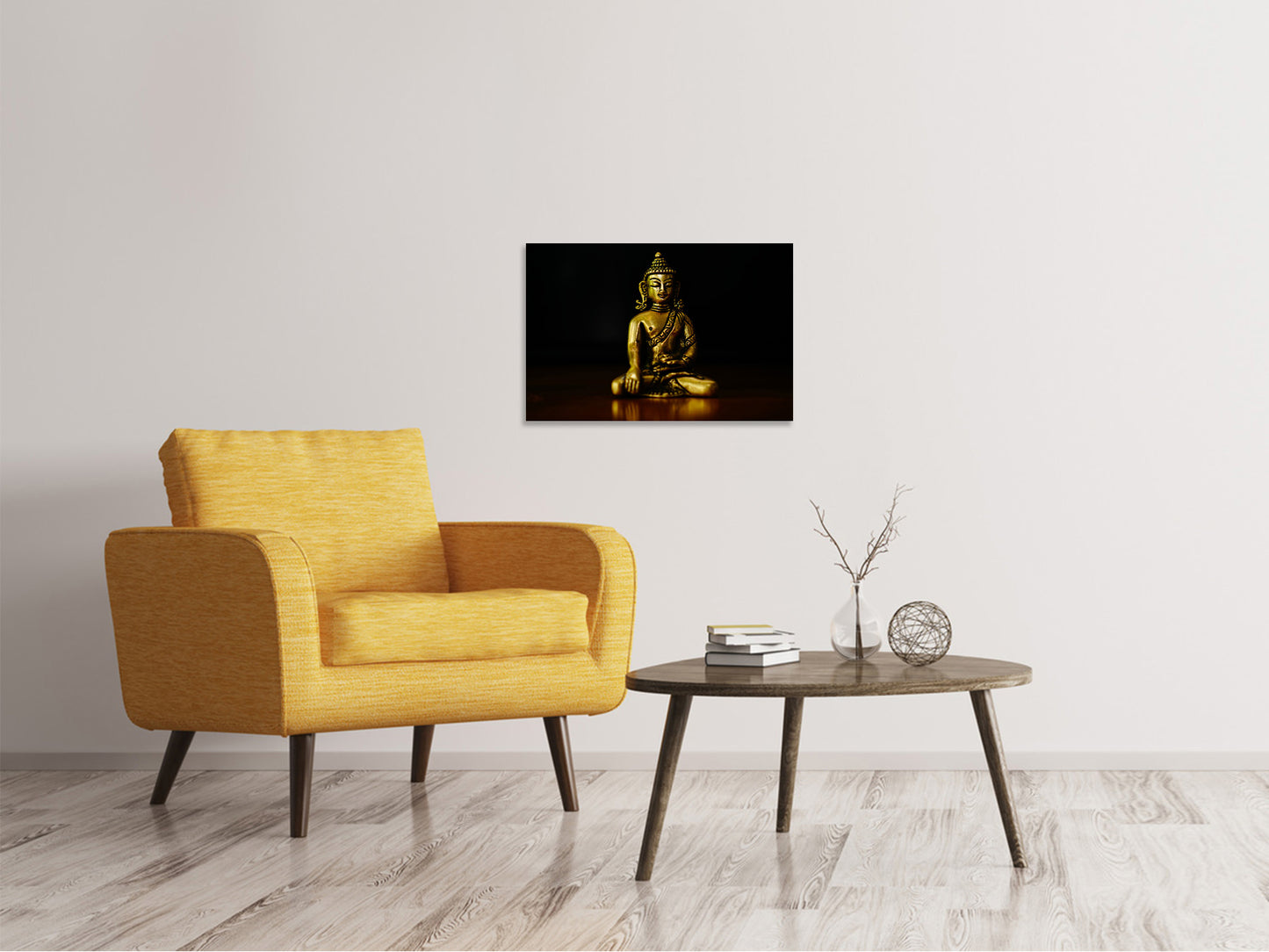 Leinwandbild Tempel Buddha
