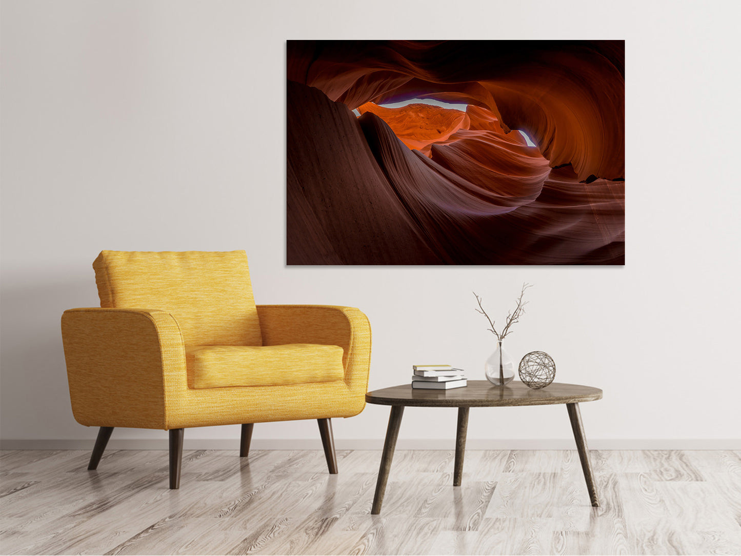 Leinwandbild Fantastischer Antelope canyon