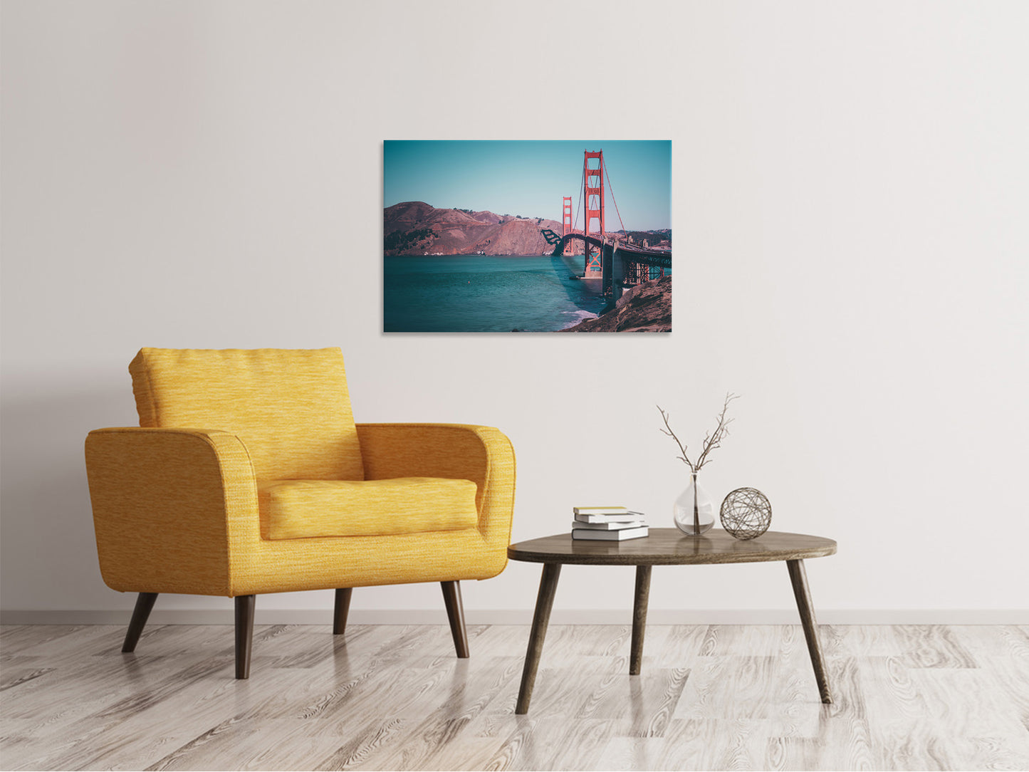 Leinwandbild An der Golden Gate
