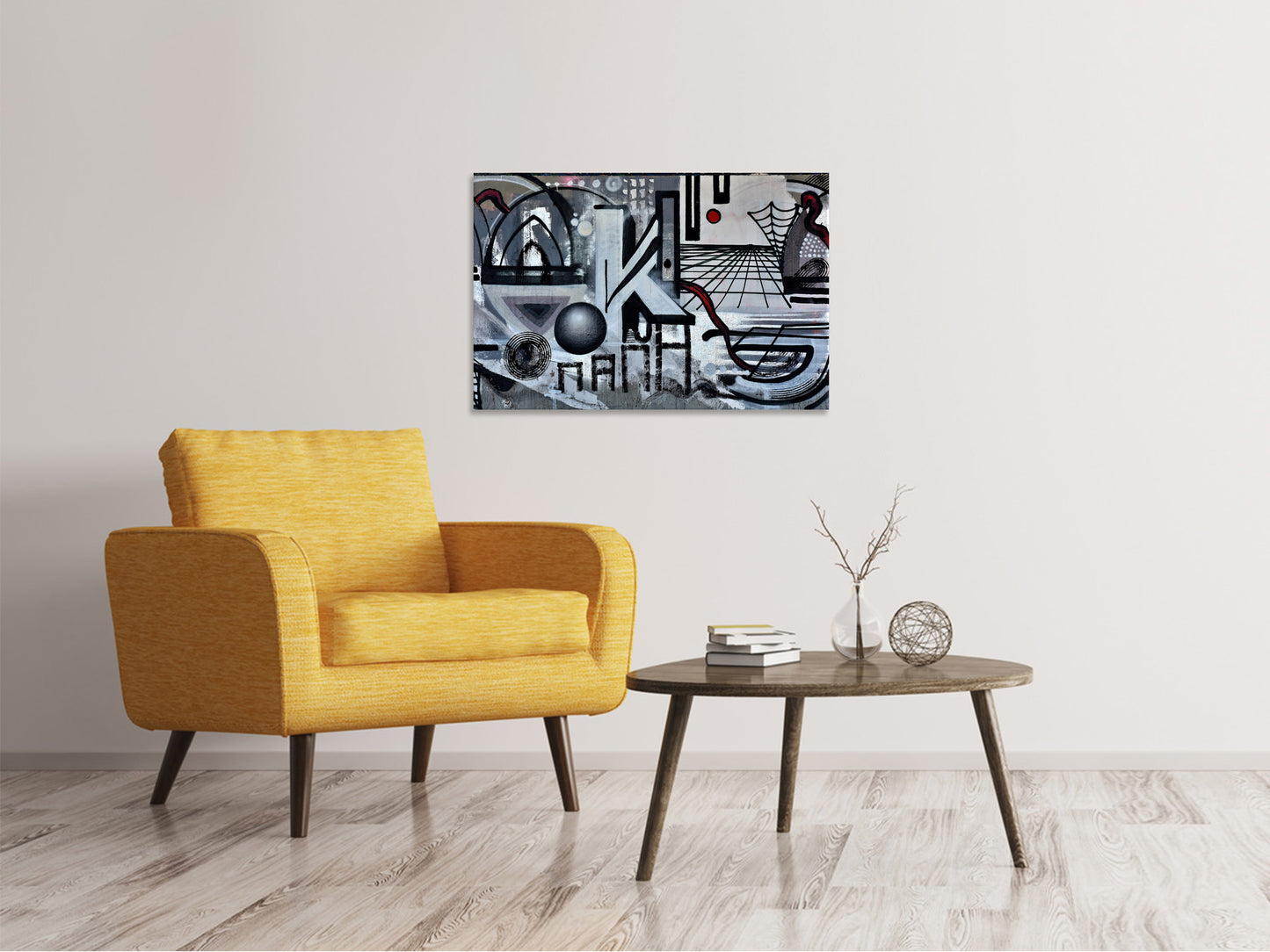 Leinwandbild Die Graffiti Kunst